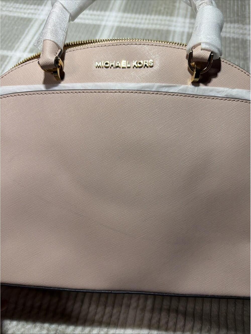 MICHAEL KORS EMMY LARGE DOME SATCHEL In BALLET Color - Picture 2 of 5